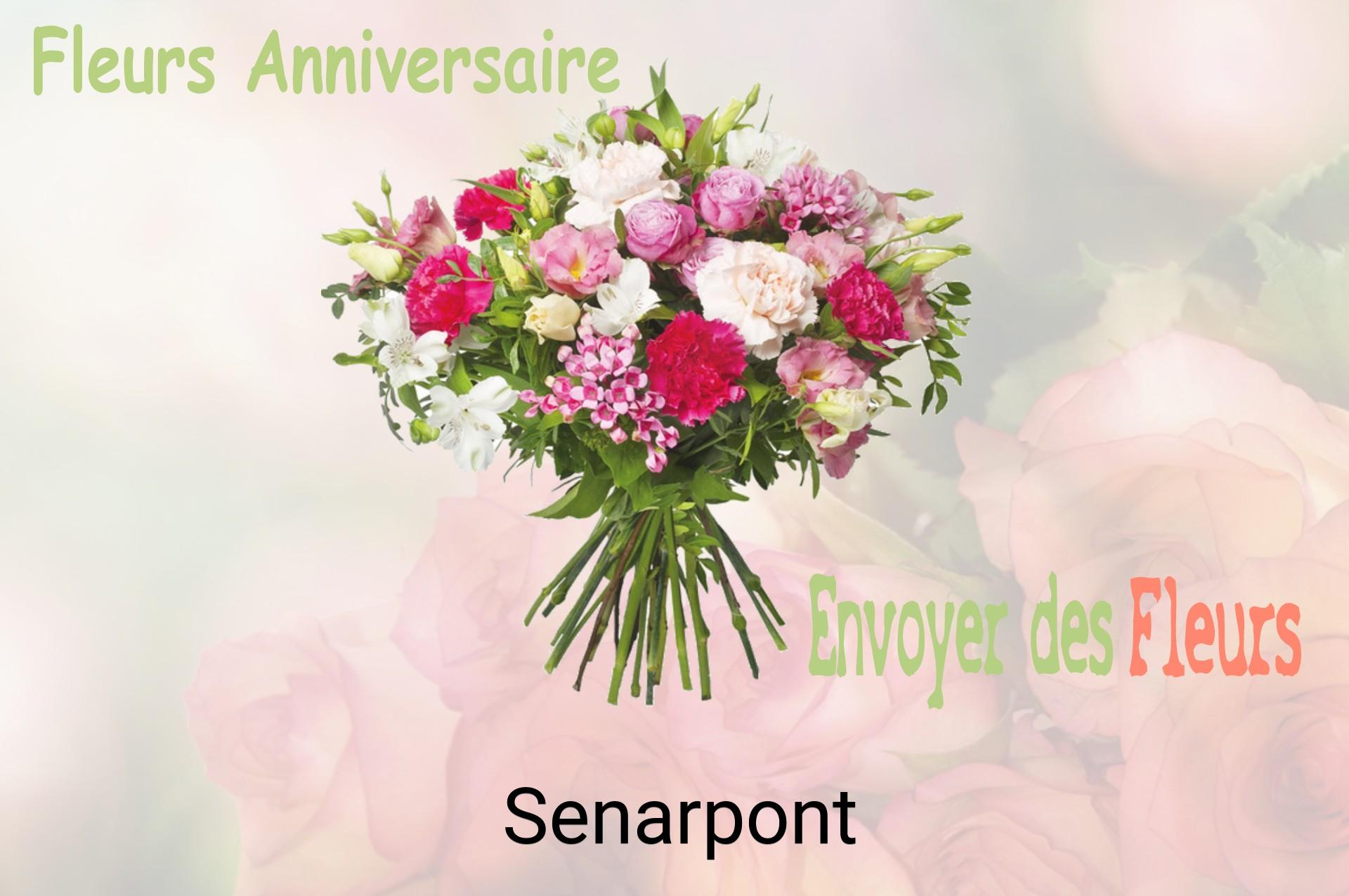 Bouquet de fleurs d’anniversaire livré à Senarpont